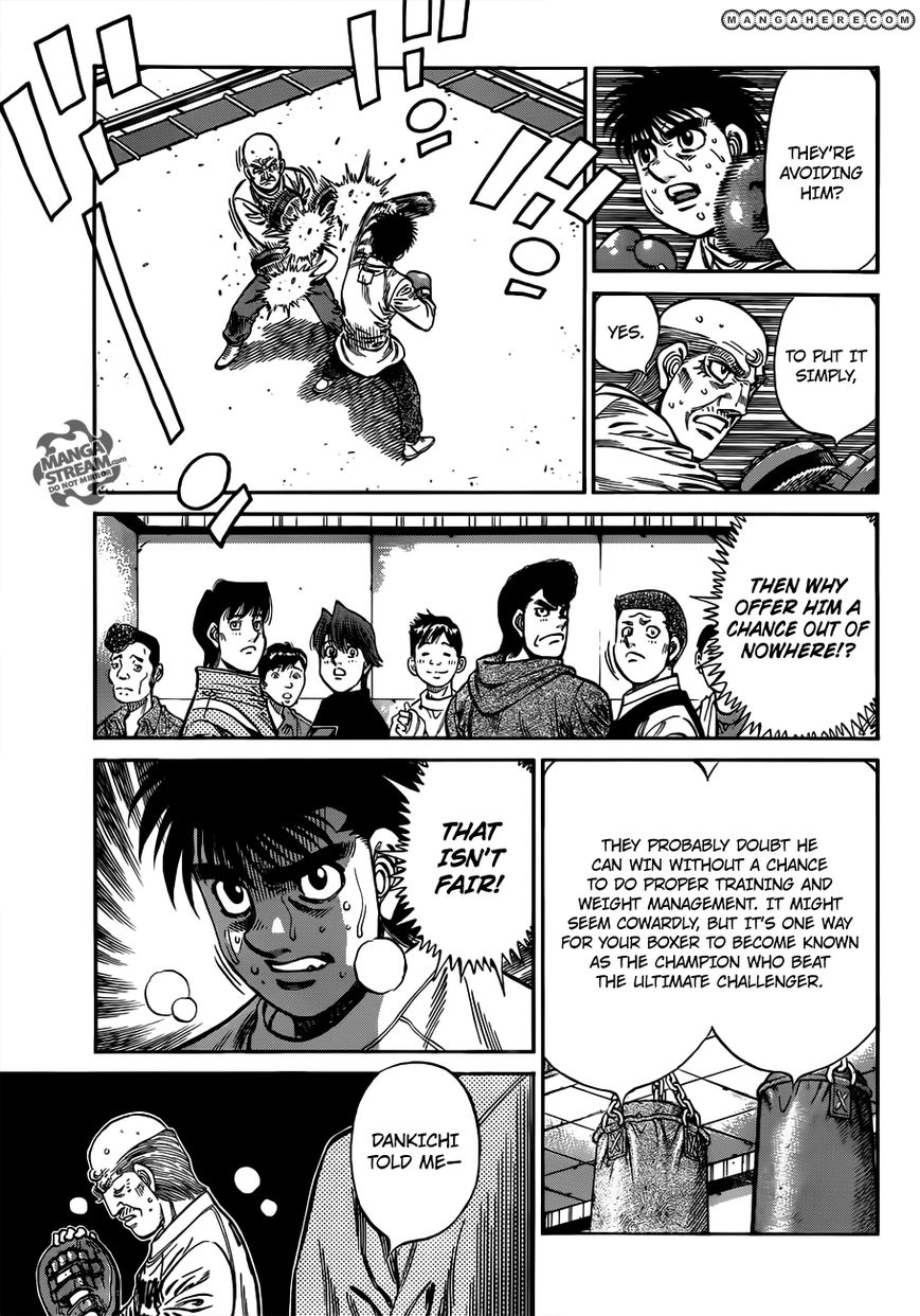 Hajime no Ippo Chapter 982 page 10 - Chapter 982 : A Step Towards the World