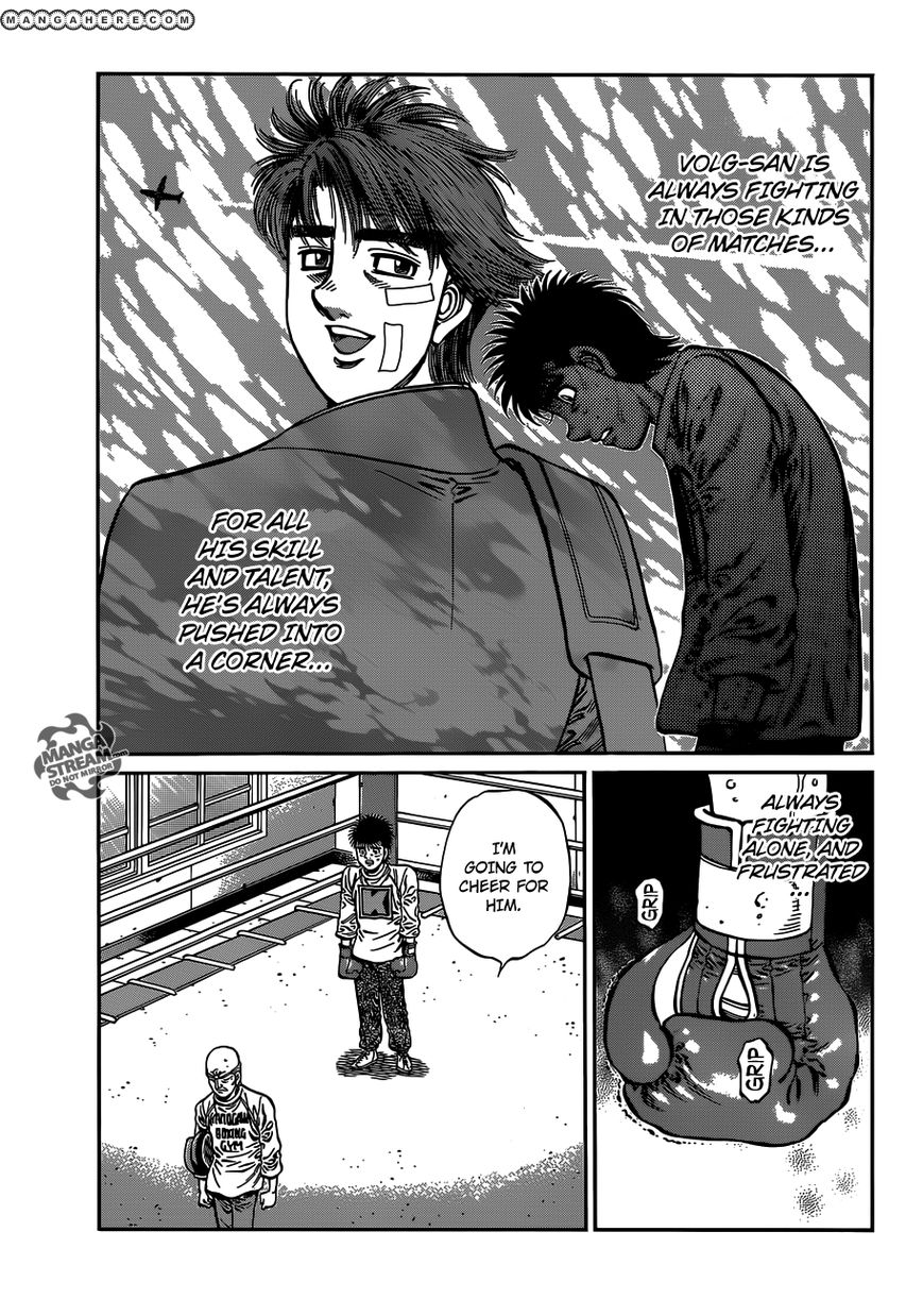 Hajime no Ippo Chapter 982 page 12 - Chapter 982 : A Step Towards the World