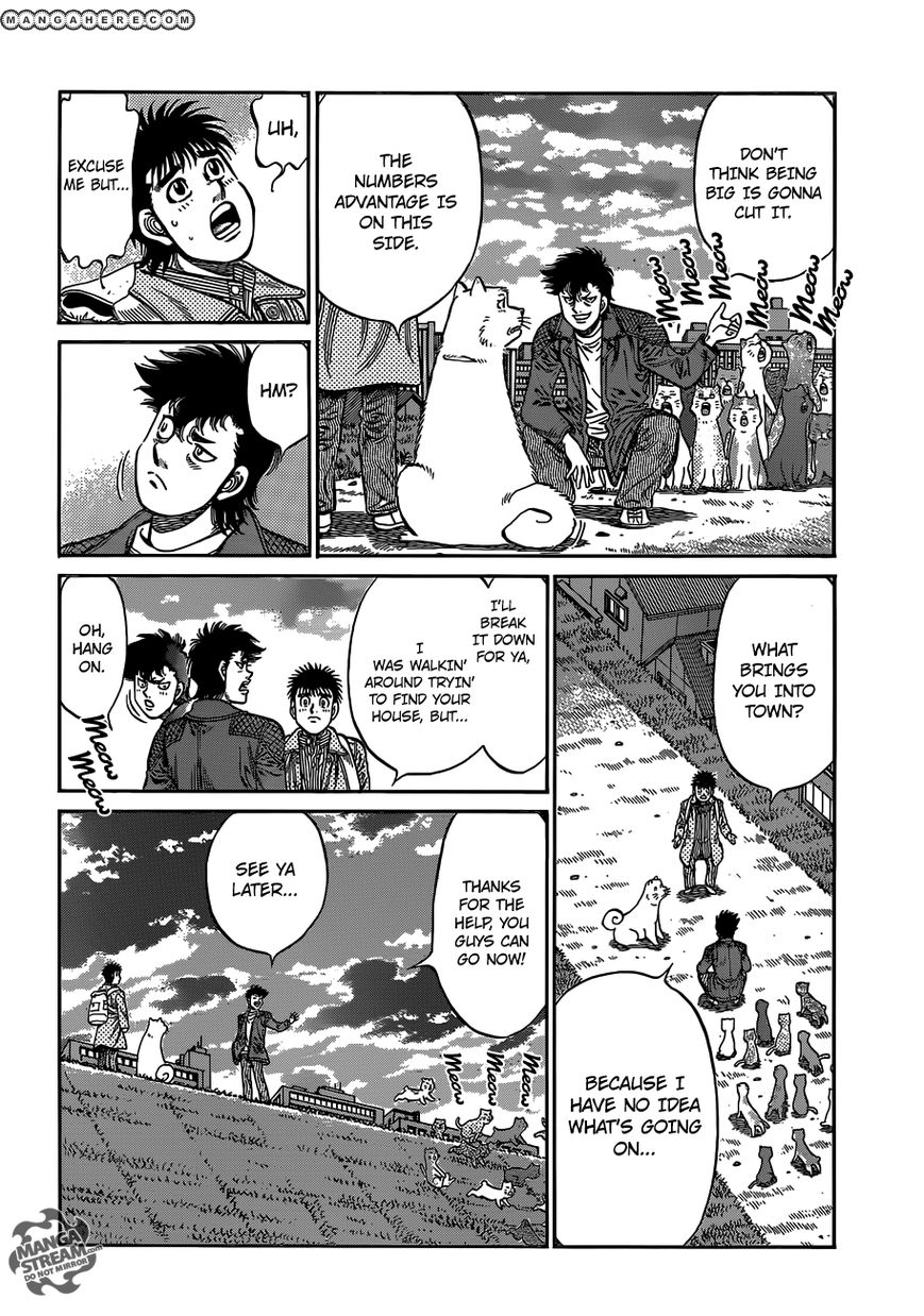 Hajime no Ippo Chapter 982 page 19 - Chapter 982 : A Step Towards the World