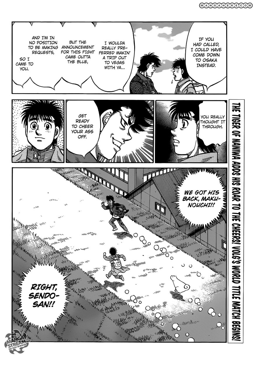 Hajime no Ippo Chapter 982 page 21 - Chapter 982 : A Step Towards the World