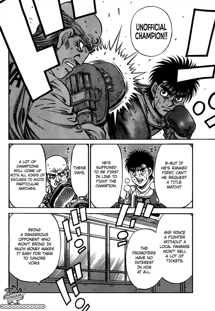 Hajime no Ippo Chapter 982 page 9 - Chapter 982 : A Step Towards the World