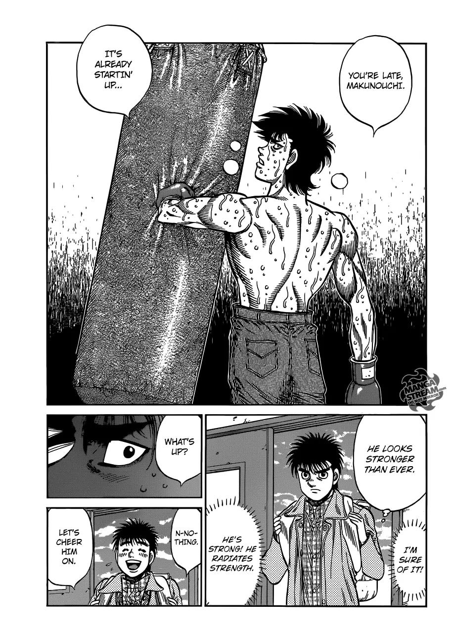 Hajime no Ippo Chapter 984 page 10 - Chapter 984 : The Wolf Stalks Glory