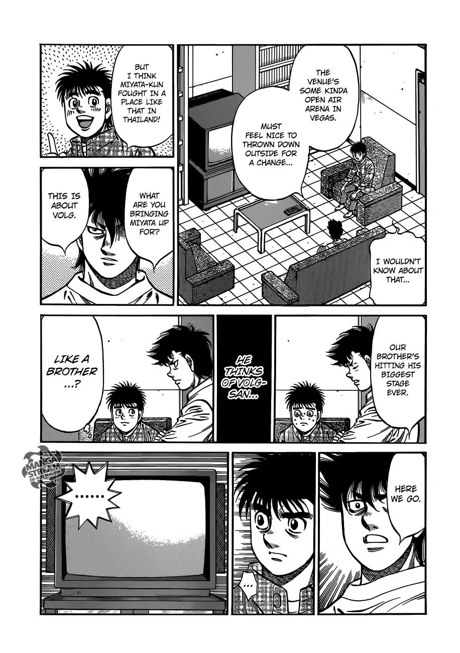 Hajime no Ippo Chapter 984 page 11 - Chapter 984 : The Wolf Stalks Glory
