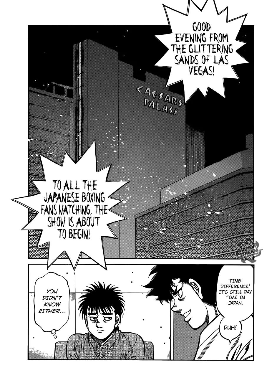Hajime no Ippo Chapter 984 page 12 - Chapter 984 : The Wolf Stalks Glory