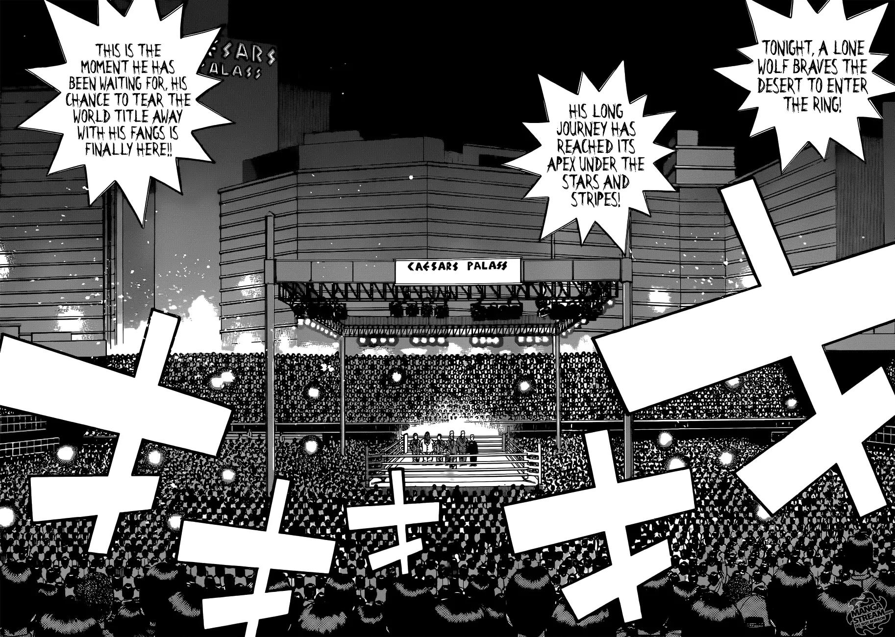 Hajime no Ippo Chapter 984 page 13 - Chapter 984 : The Wolf Stalks Glory