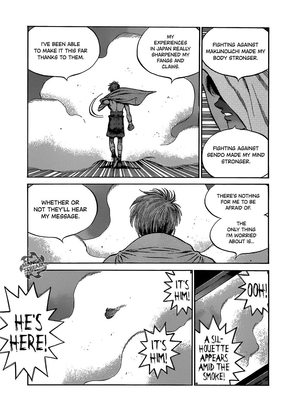 Hajime no Ippo Chapter 984 page 15 - Chapter 984 : The Wolf Stalks Glory