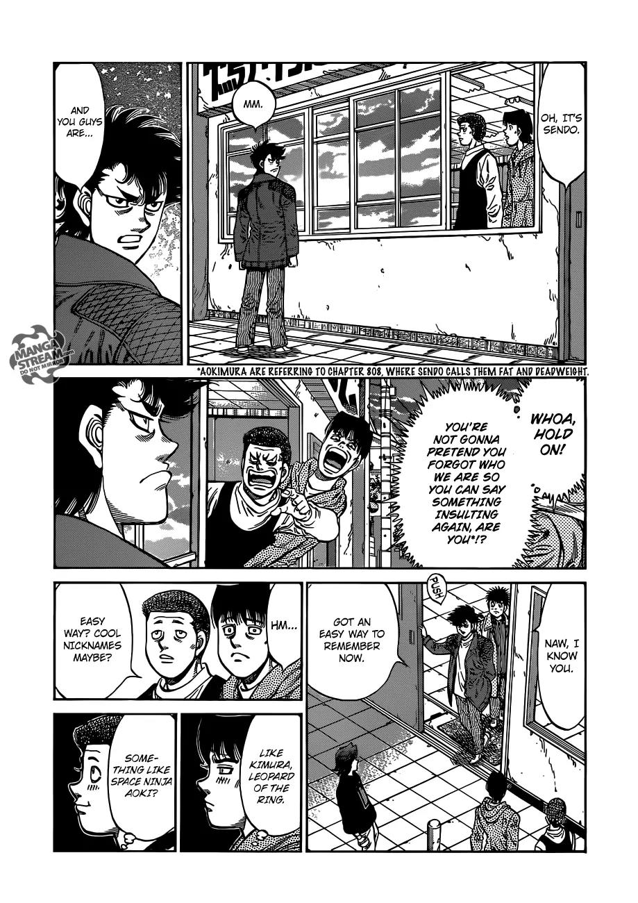 Hajime no Ippo Chapter 984 page 3 - Chapter 984 : The Wolf Stalks Glory