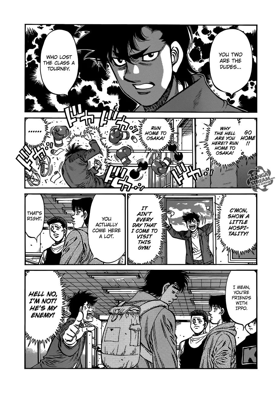 Hajime no Ippo Chapter 984 page 4 - Chapter 984 : The Wolf Stalks Glory
