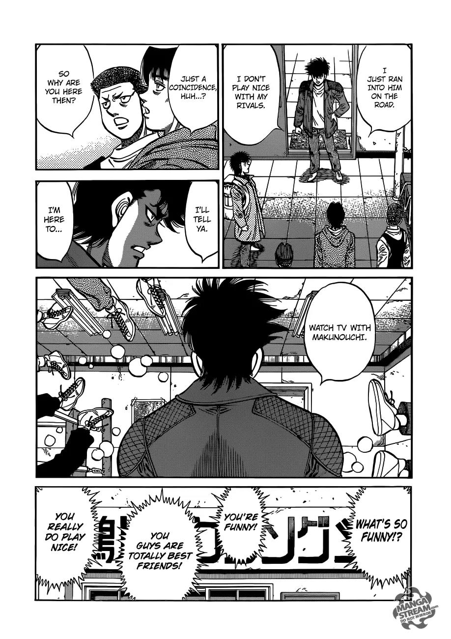 Hajime no Ippo Chapter 984 page 5 - Chapter 984 : The Wolf Stalks Glory