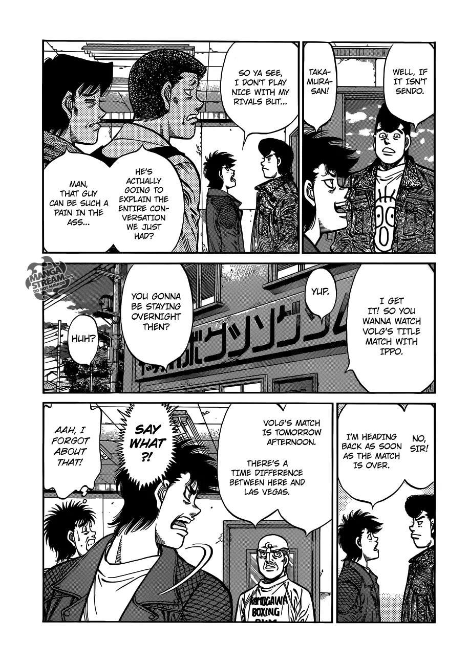 Hajime no Ippo Chapter 984 page 6 - Chapter 984 : The Wolf Stalks Glory