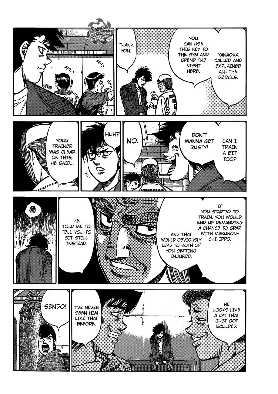Hajime no Ippo Chapter 984 page 7 - Chapter 984 : The Wolf Stalks Glory