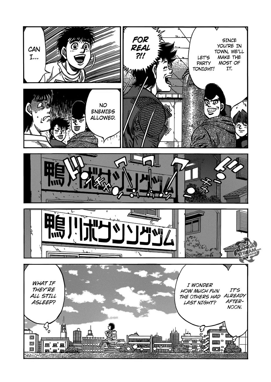Hajime no Ippo Chapter 984 page 8 - Chapter 984 : The Wolf Stalks Glory