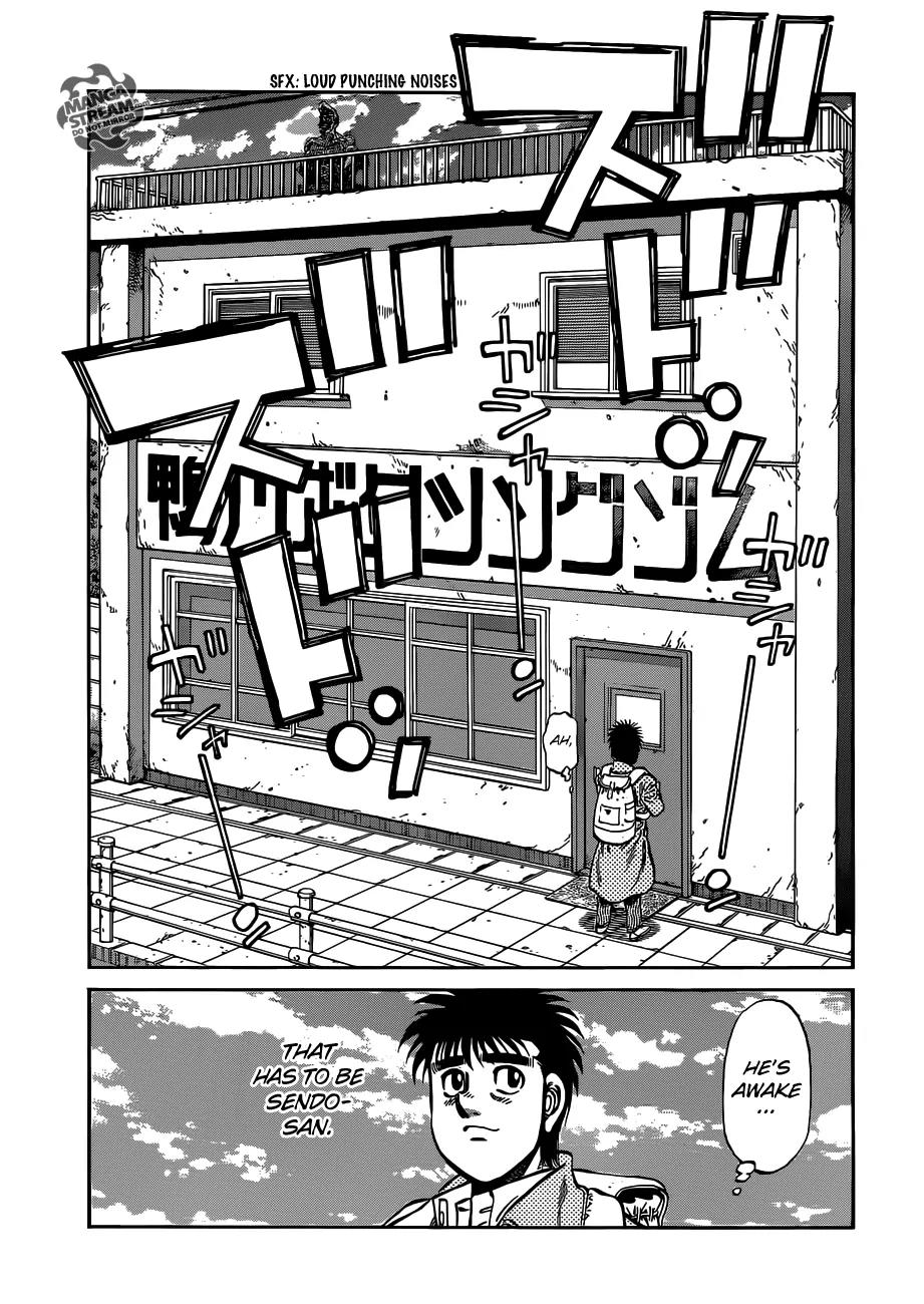 Hajime no Ippo Chapter 984 page 9 - Chapter 984 : The Wolf Stalks Glory