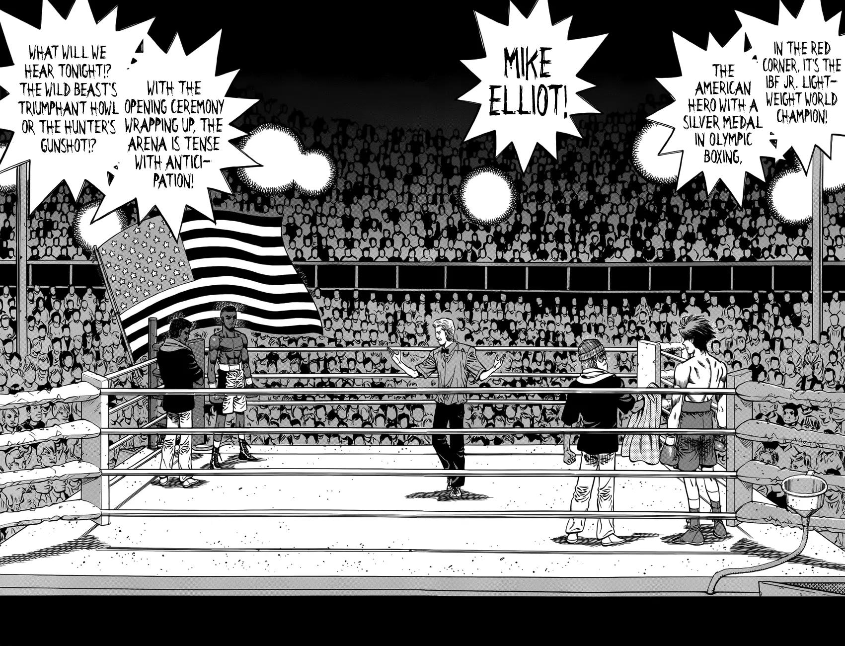 Hajime no Ippo Chapter 985 page 3 - Chapter 985 : The White Fang Returns
