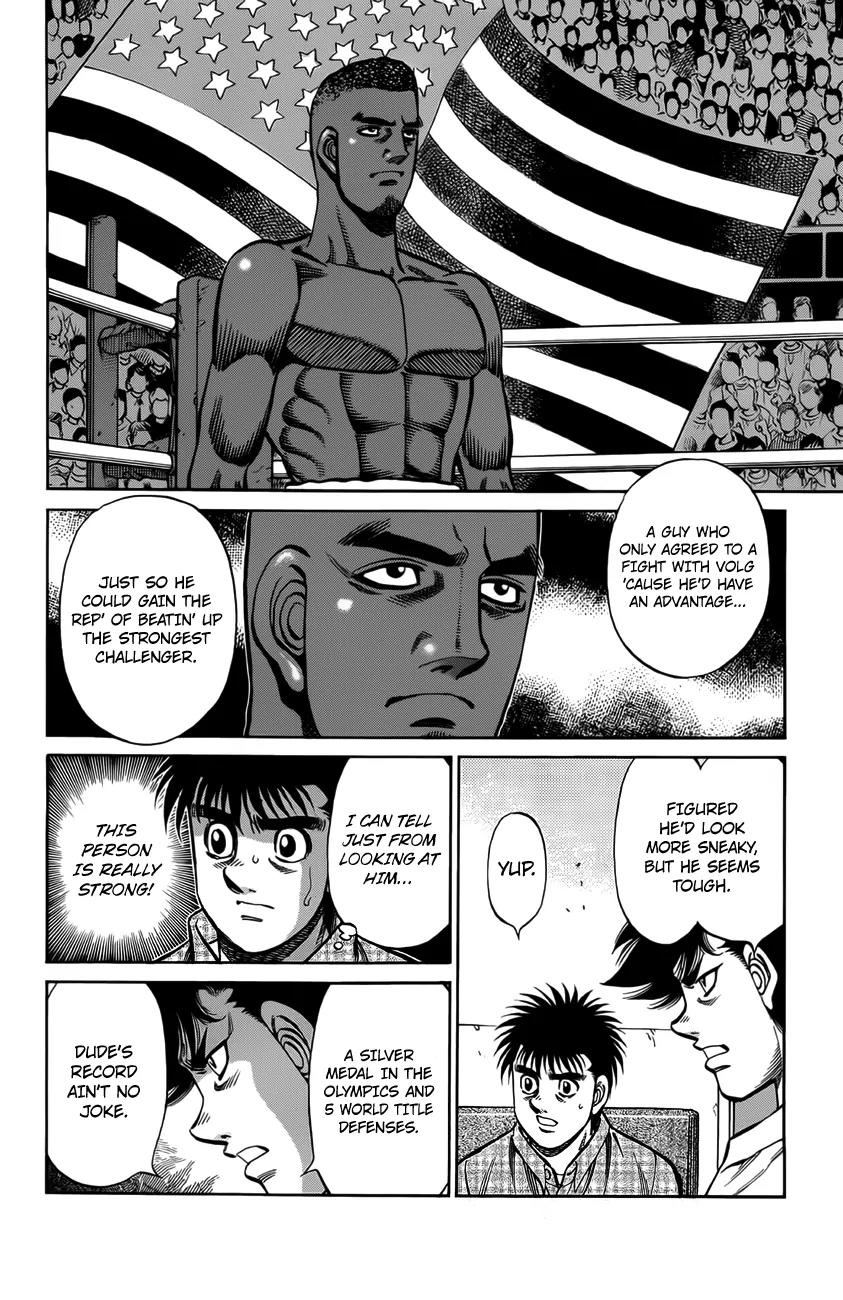 Hajime no Ippo Chapter 985 page 4 - Chapter 985 : The White Fang Returns