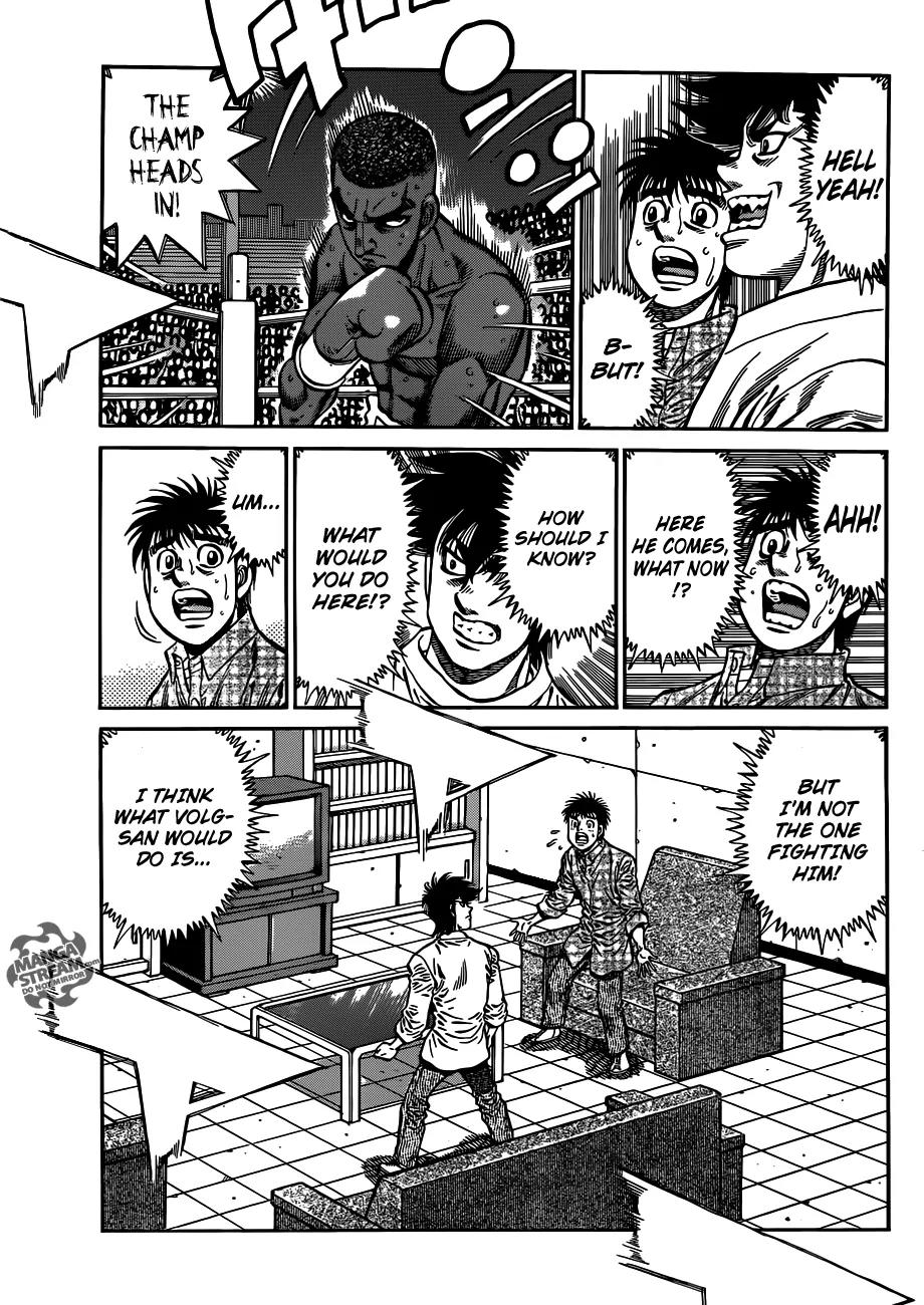 Hajime no Ippo Chapter 987 page 10 - Chapter 987 : The Wolf, Hunted