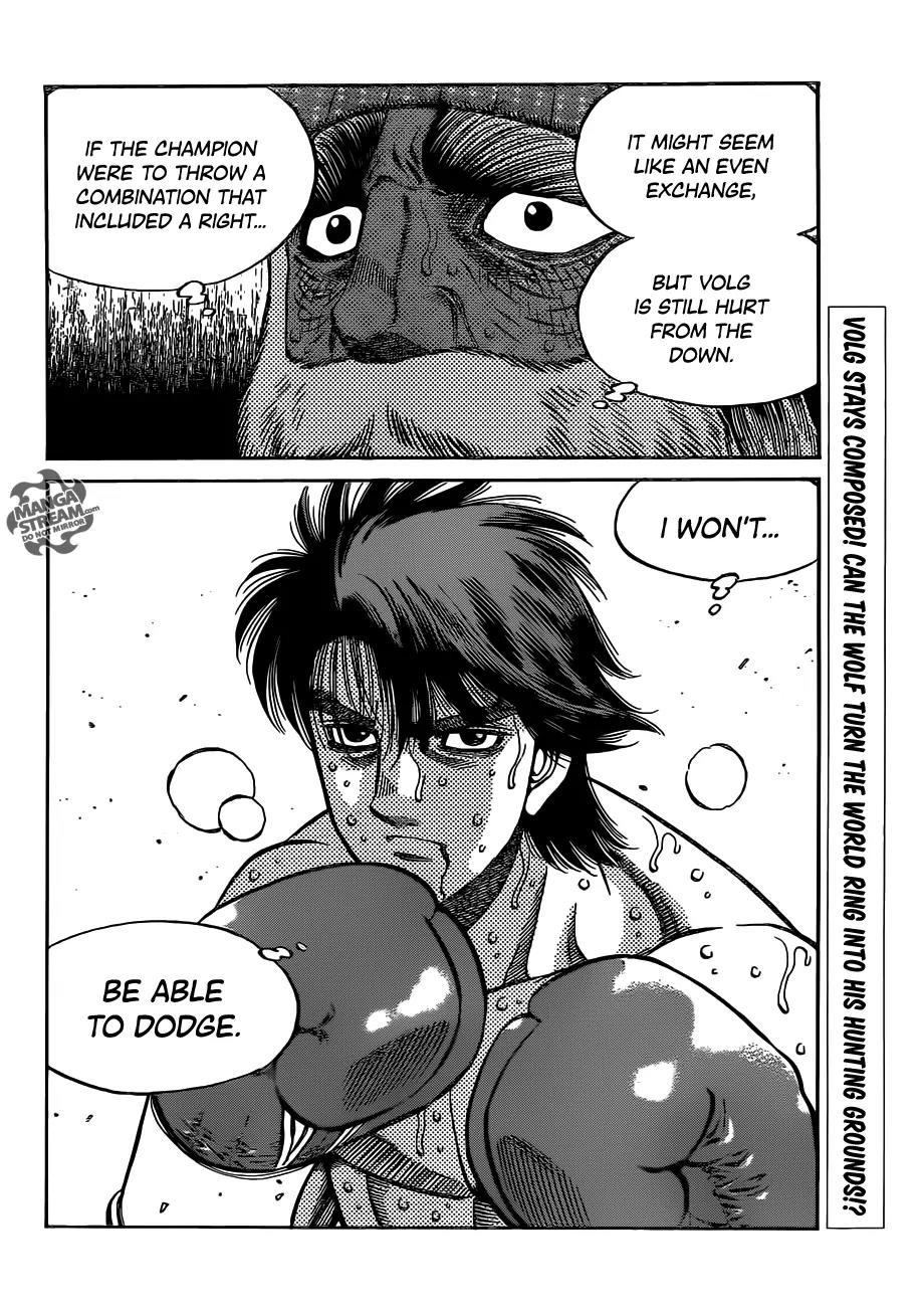 Hajime no Ippo Chapter 987 page 15 - Chapter 987 : The Wolf, Hunted
