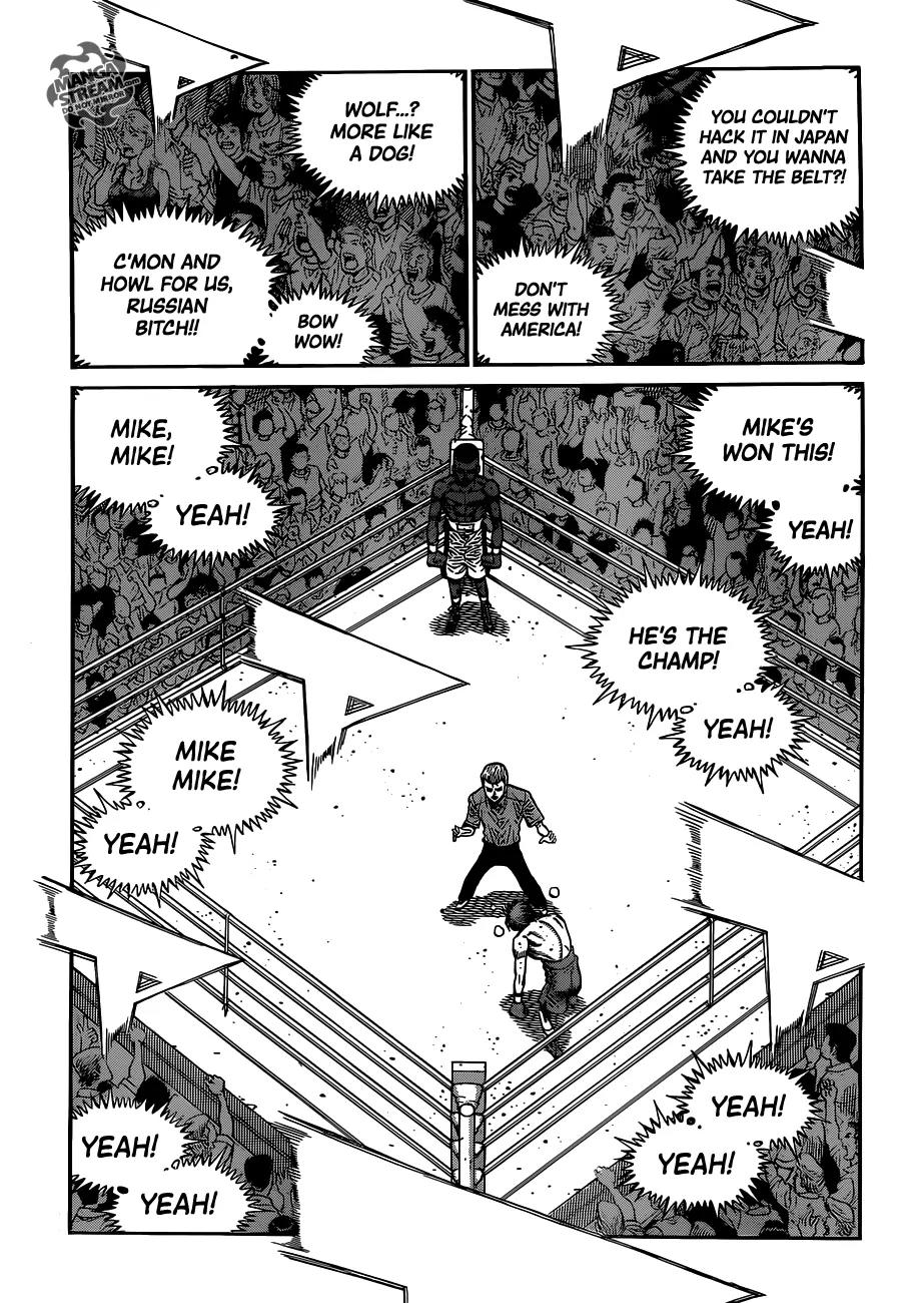 Hajime no Ippo Chapter 987 page 5 - Chapter 987 : The Wolf, Hunted