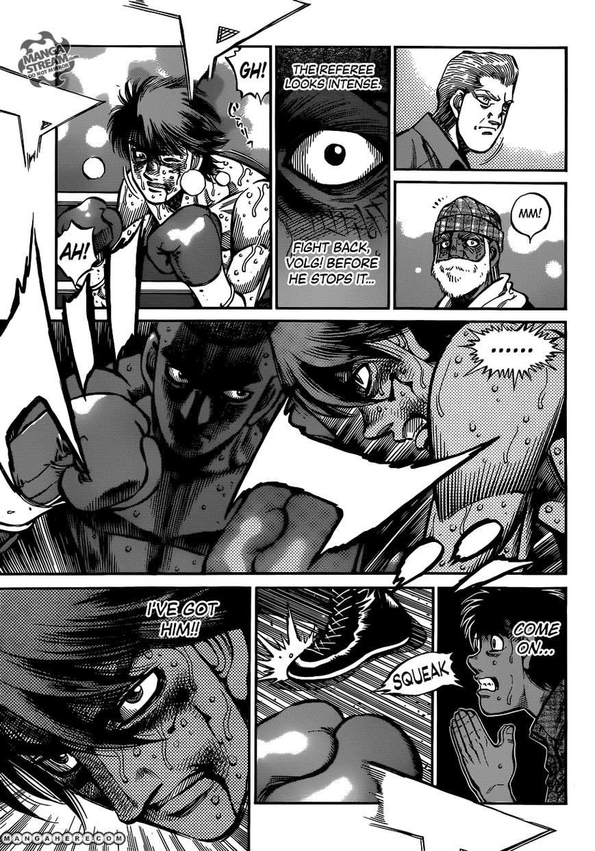 Hajime no Ippo Chapter 989 page 10 - Chapter 989 : The Lone Wolf's Place of Dying