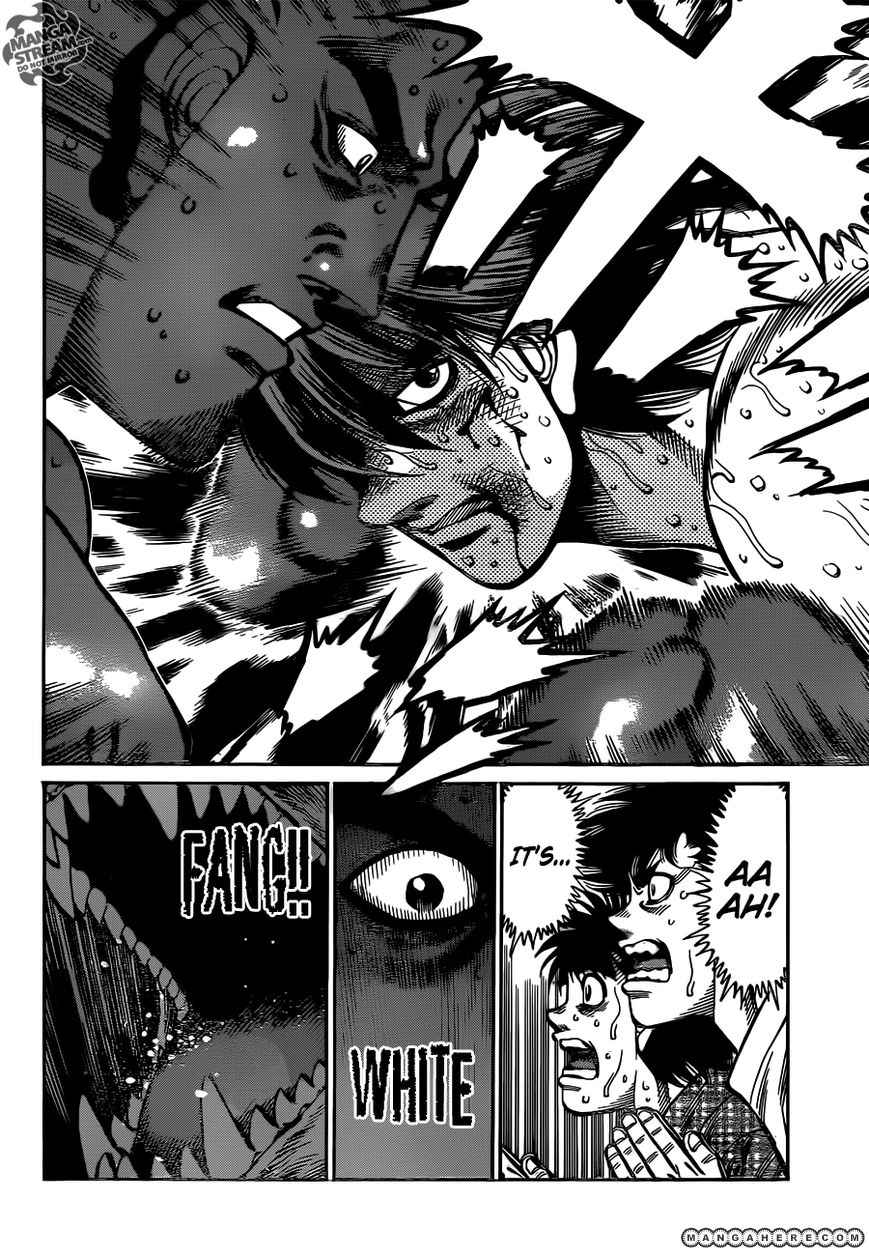 Hajime no Ippo Chapter 989 page 11 - Chapter 989 : The Lone Wolf's Place of Dying
