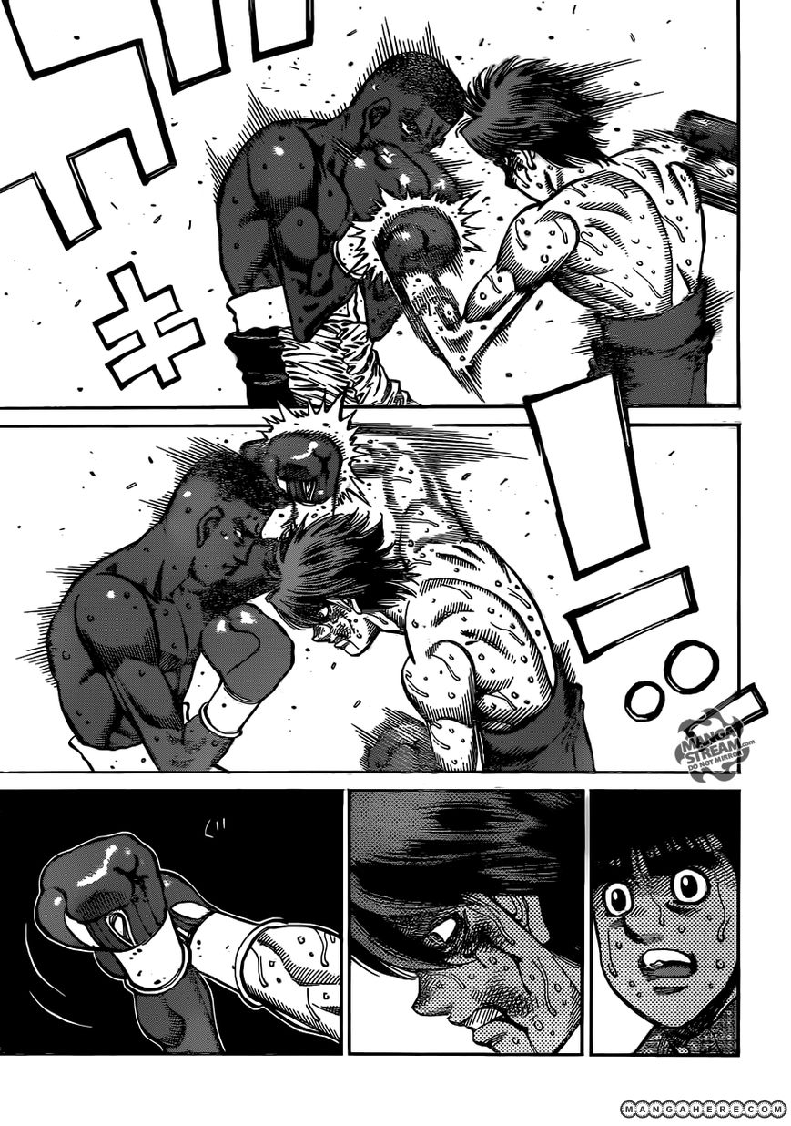Hajime no Ippo Chapter 989 page 12 - Chapter 989 : The Lone Wolf's Place of Dying
