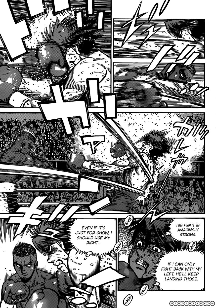 Hajime no Ippo Chapter 989 page 4 - Chapter 989 : The Lone Wolf's Place of Dying