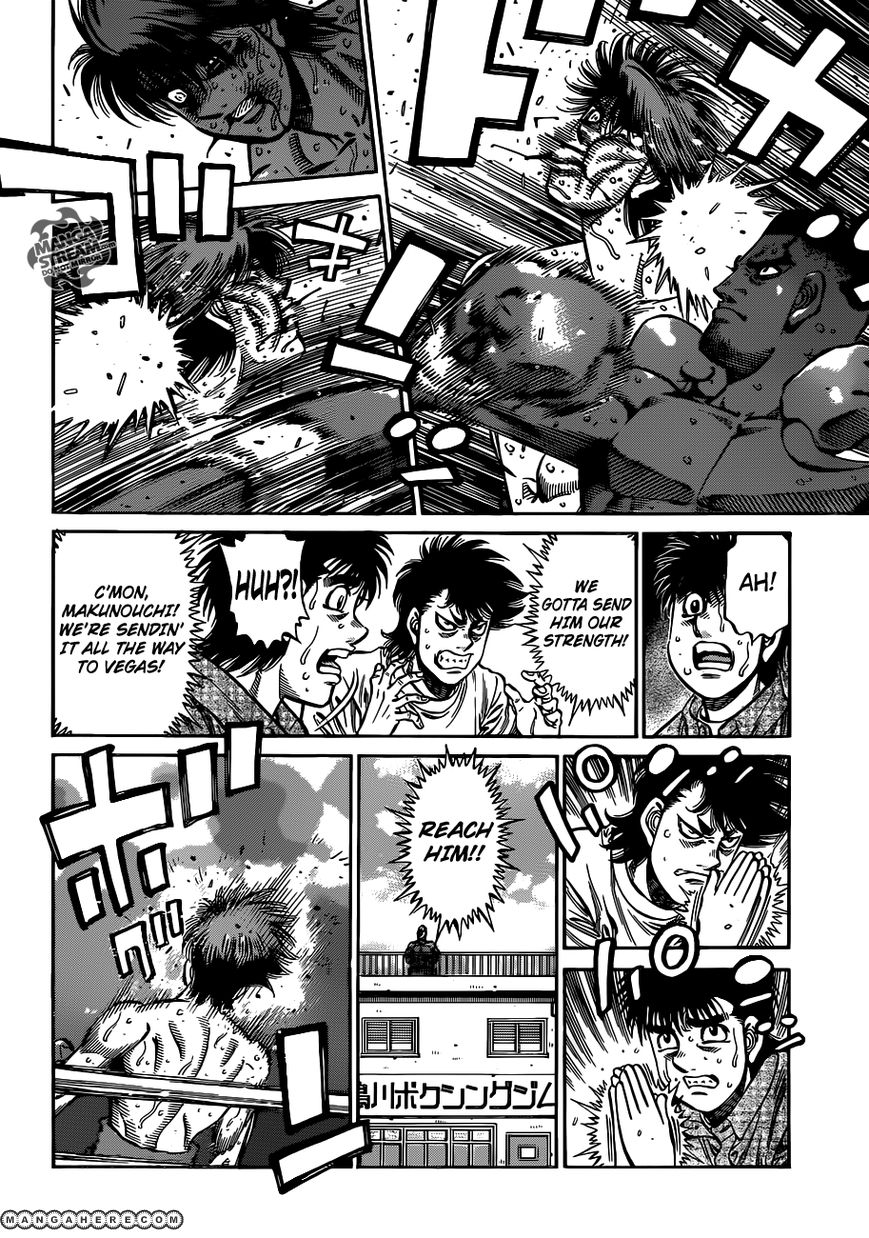 Hajime no Ippo Chapter 989 page 9 - Chapter 989 : The Lone Wolf's Place of Dying