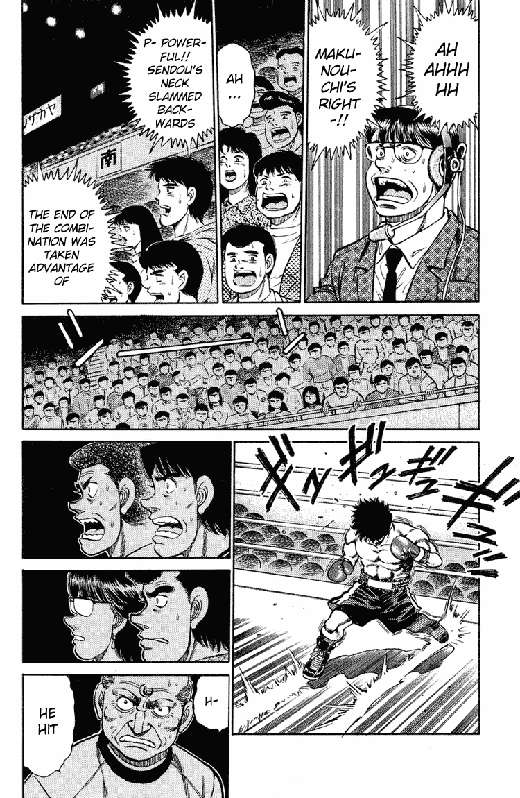 Hajime no Ippo Chapter 99.2 page 18 - Chapter 99 v2 : Sendou Presses On