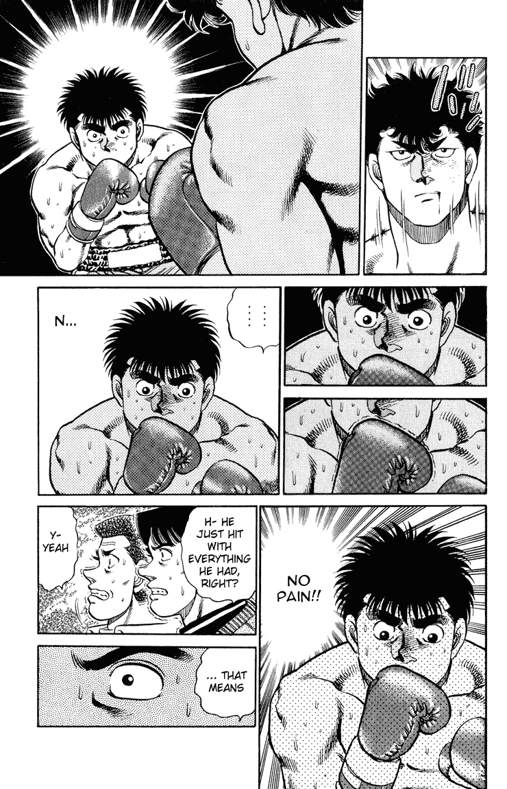 Hajime no Ippo Chapter 99.2 page 19 - Chapter 99 v2 : Sendou Presses On