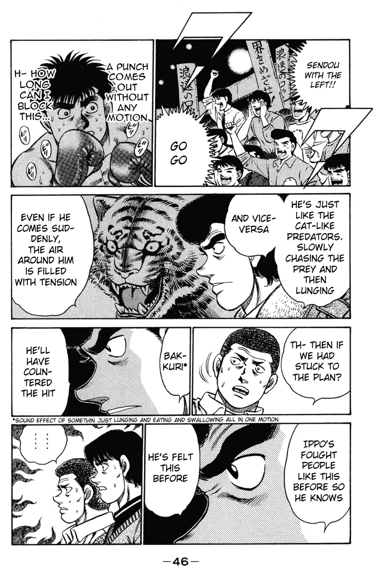 Hajime no Ippo Chapter 99.2 page 4 - Chapter 99 v2 : Sendou Presses On