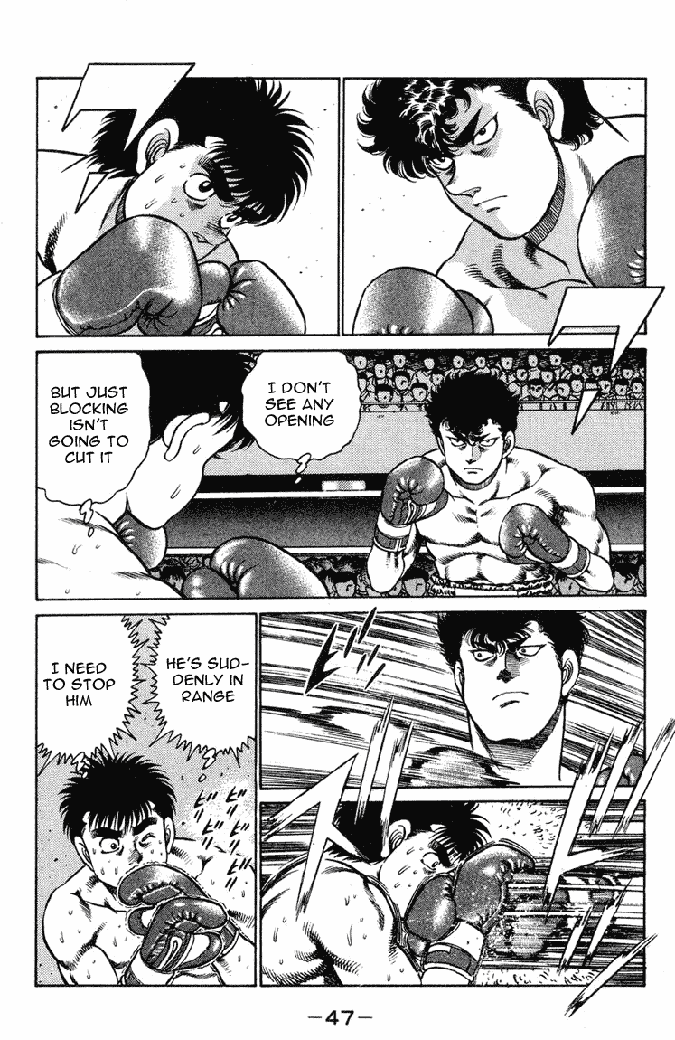Hajime no Ippo Chapter 99.2 page 5 - Chapter 99 v2 : Sendou Presses On