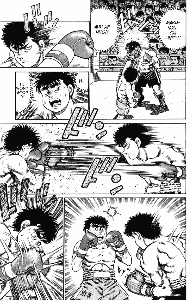 Hajime no Ippo Chapter 99.2 page 7 - Chapter 99 v2 : Sendou Presses On