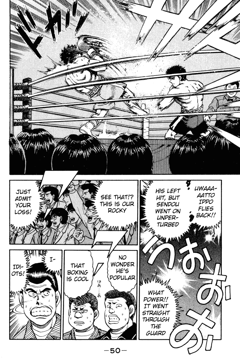 Hajime no Ippo Chapter 99.2 page 8 - Chapter 99 v2 : Sendou Presses On