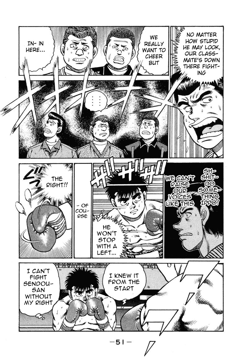 Hajime no Ippo Chapter 99.2 page 9 - Chapter 99 v2 : Sendou Presses On