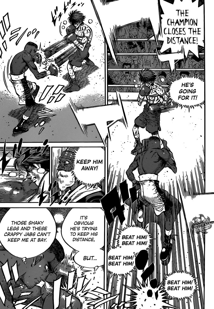 Hajime no Ippo Chapter 991 page 5 - Chapter 991 : The Return of the Swallow