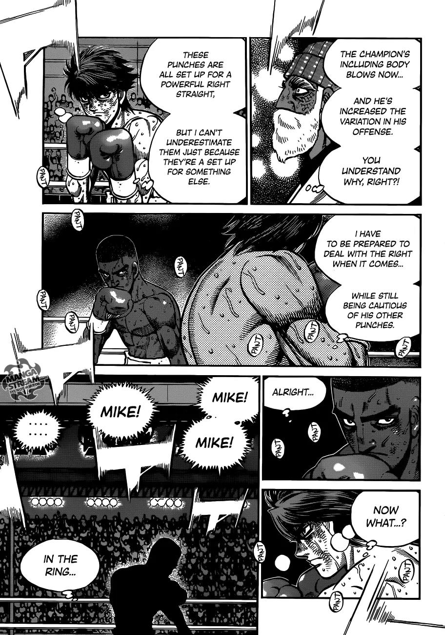 Hajime no Ippo Chapter 994 page 11 - Chapter 994 : Foresight and Reaction