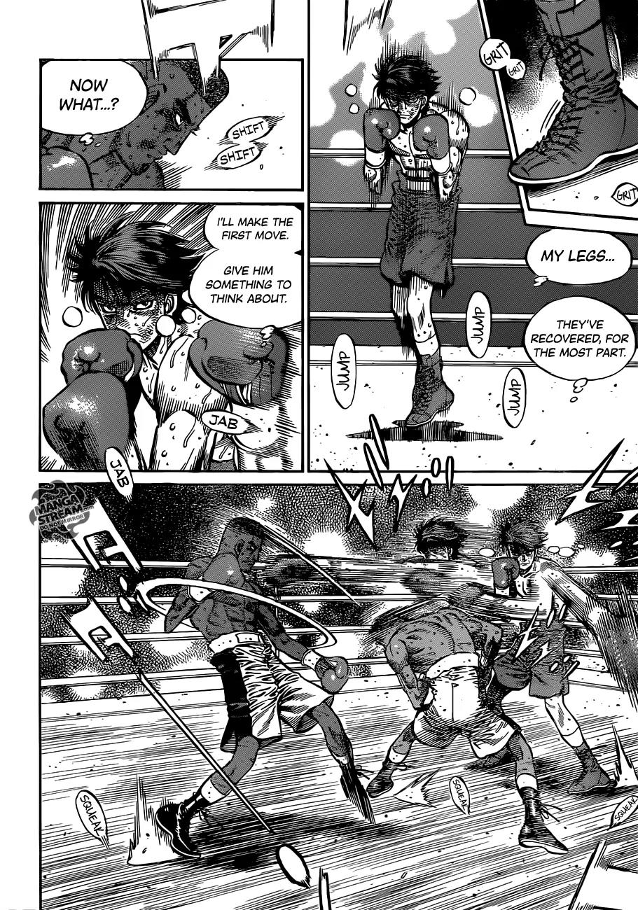 Hajime no Ippo Chapter 994 page 14 - Chapter 994 : Foresight and Reaction