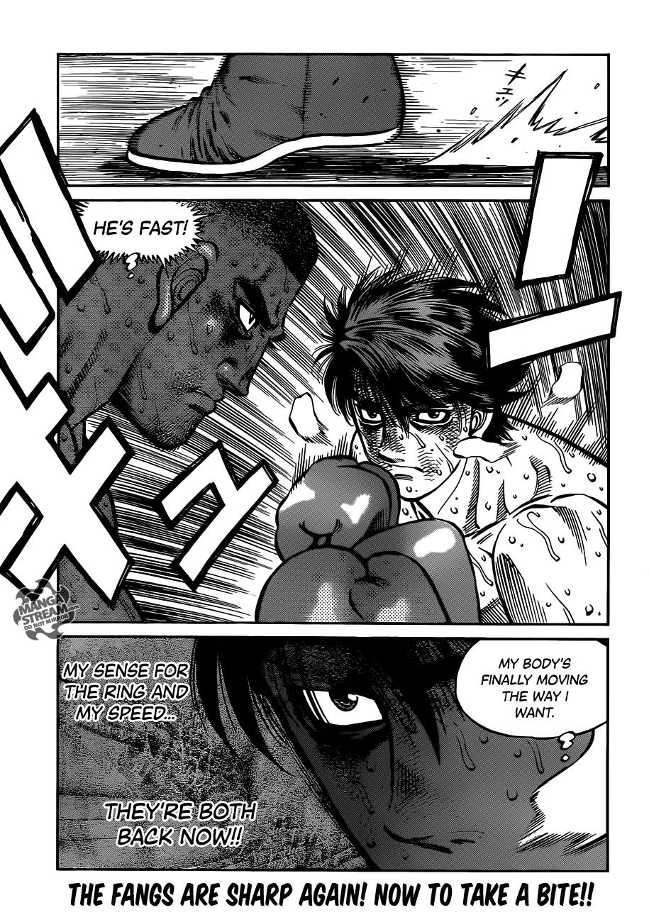 Hajime no Ippo Chapter 994 page 15 - Chapter 994 : Foresight and Reaction