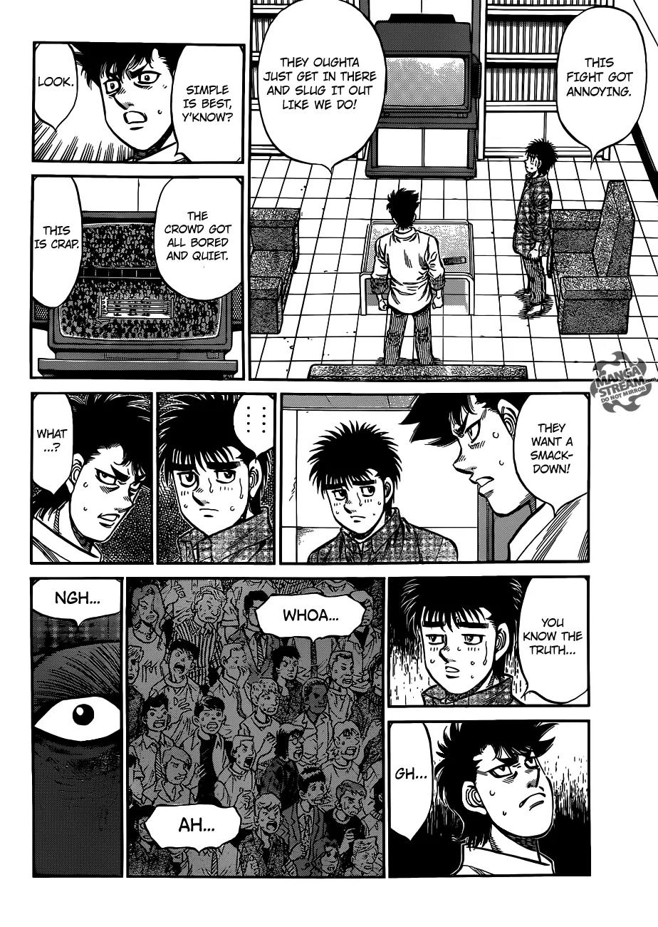 Hajime no Ippo Chapter 995 page 10 - Chapter 995 : High Level Informational Warfare