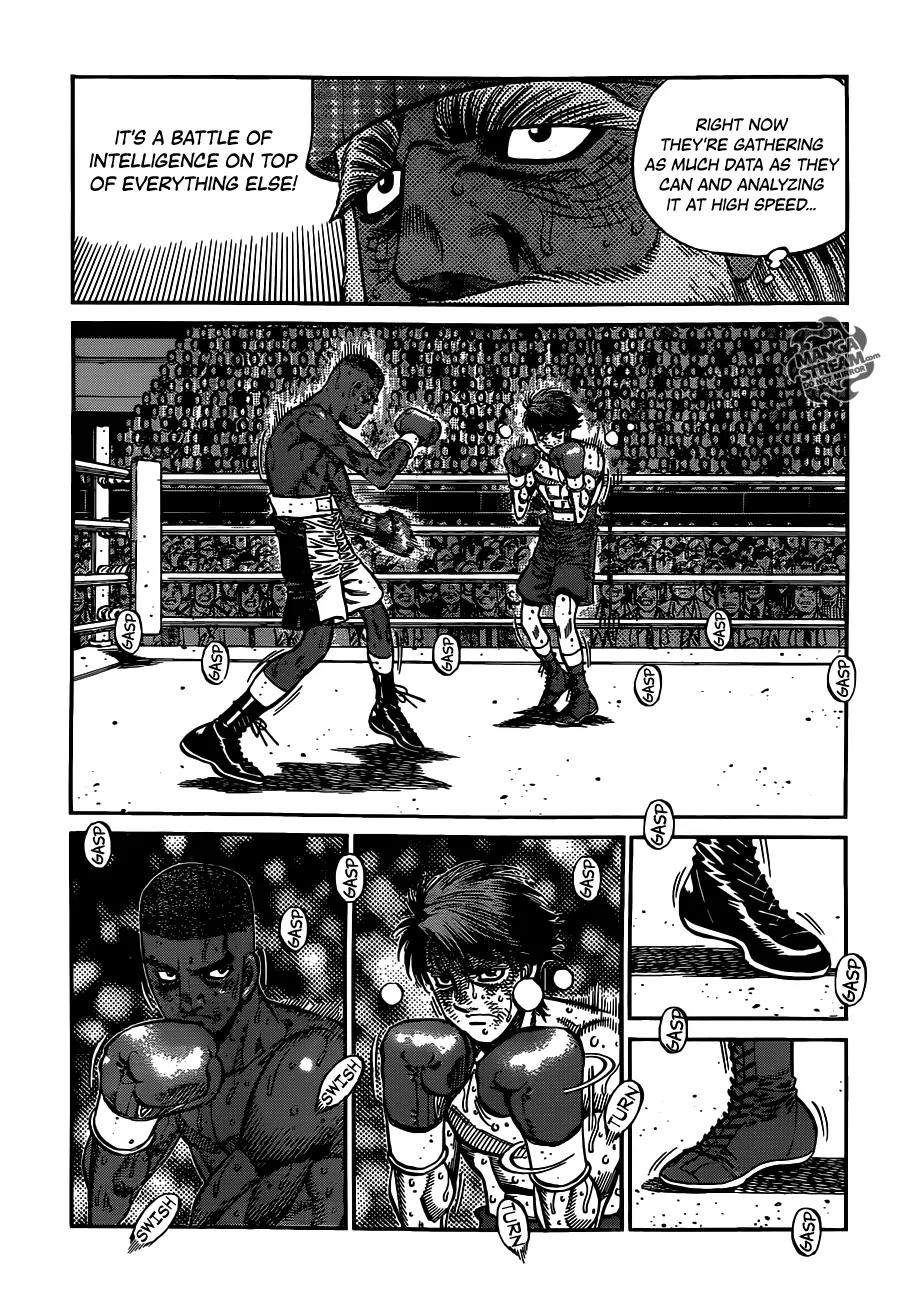 Hajime no Ippo Chapter 995 page 12 - Chapter 995 : High Level Informational Warfare