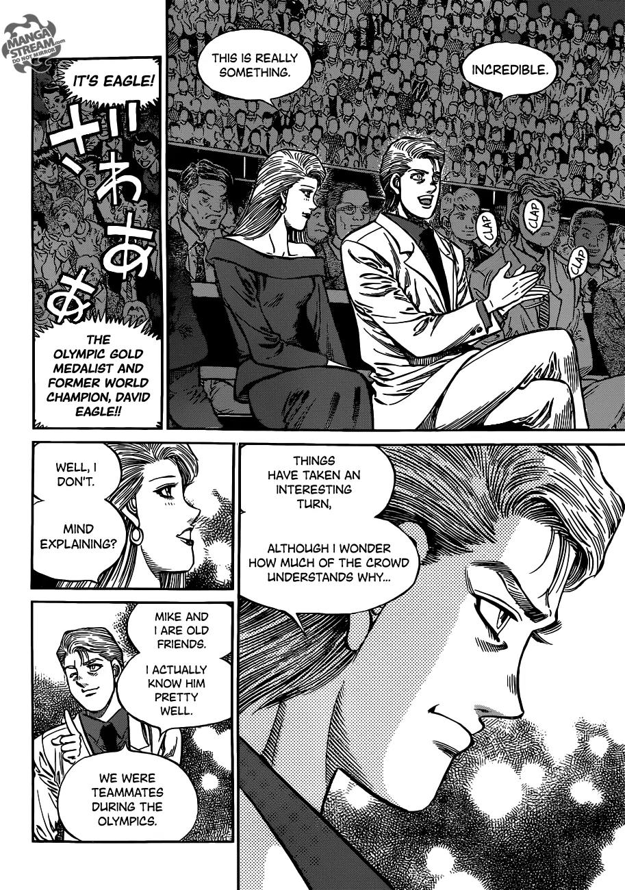 Hajime no Ippo Chapter 995 page 14 - Chapter 995 : High Level Informational Warfare