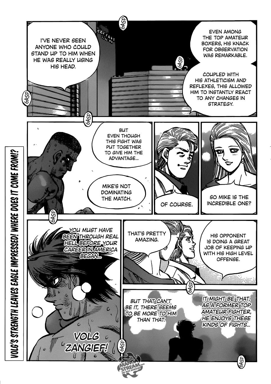 Hajime no Ippo Chapter 995 page 15 - Chapter 995 : High Level Informational Warfare