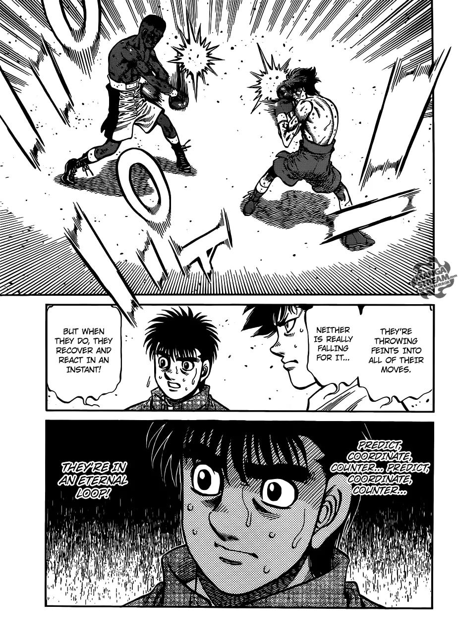 Hajime no Ippo Chapter 995 page 9 - Chapter 995 : High Level Informational Warfare