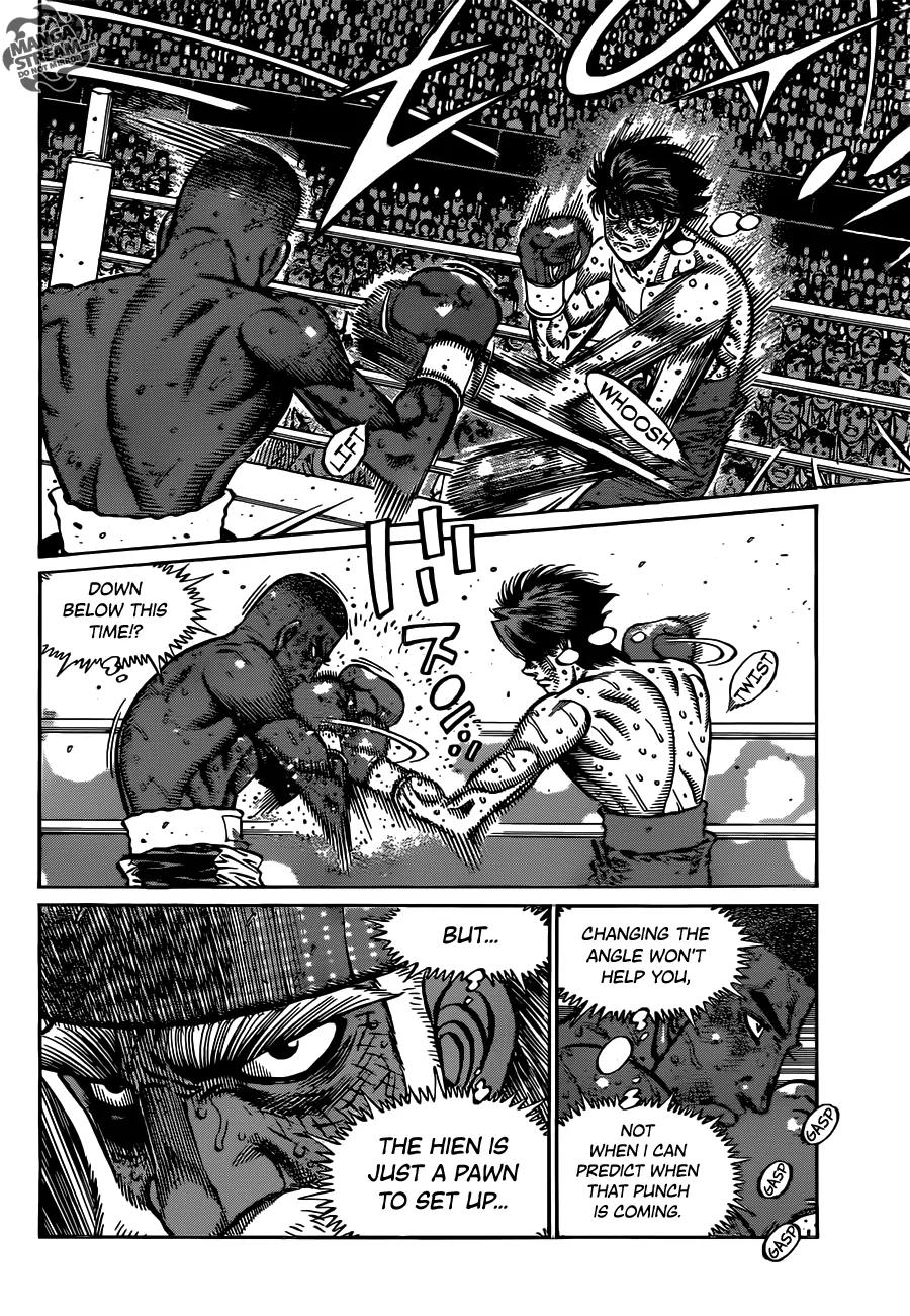 Hajime no Ippo Chapter 997 page 10 - Chapter 997 : Eagle's Curiosity