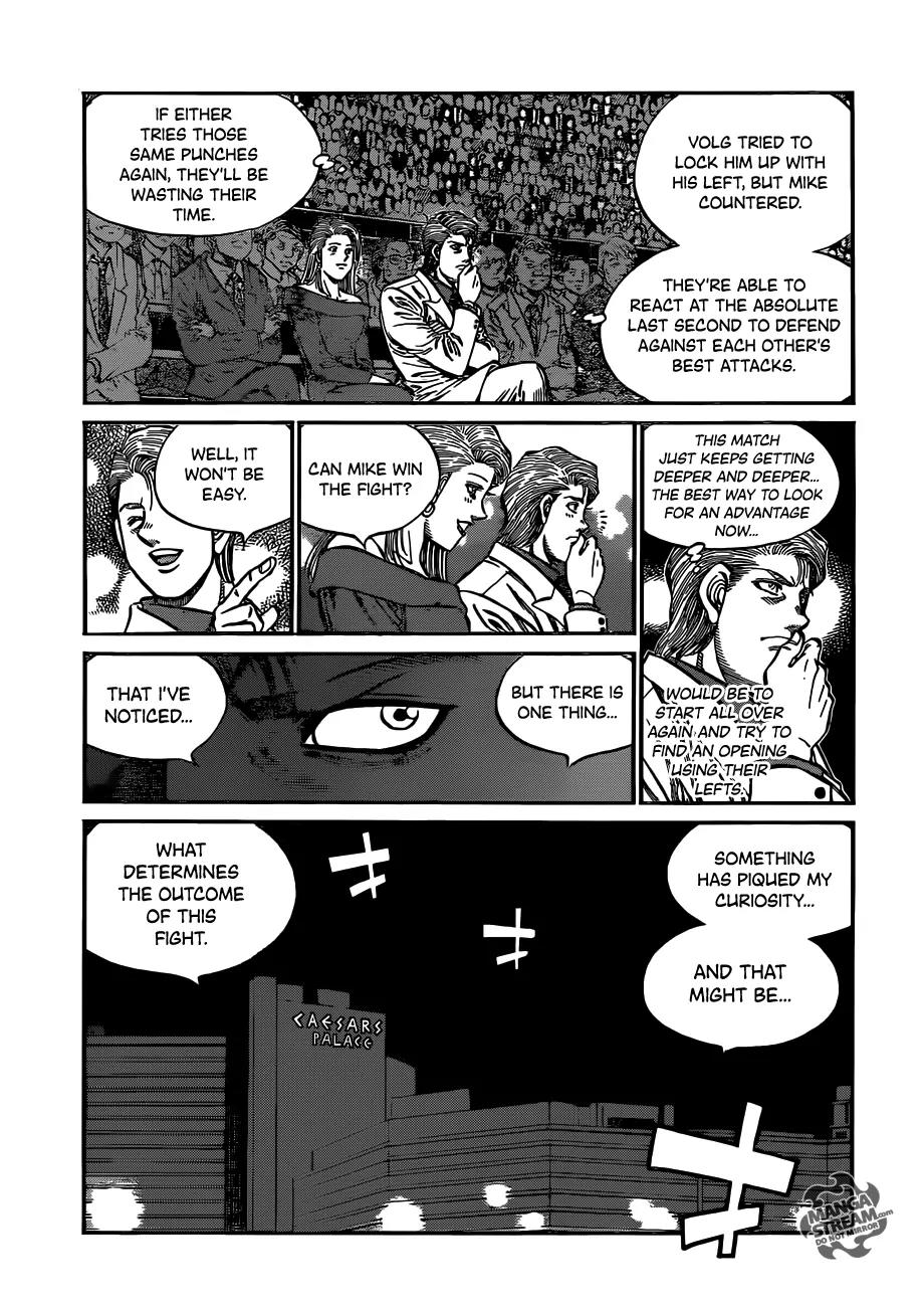 Hajime no Ippo Chapter 997 page 15 - Chapter 997 : Eagle's Curiosity