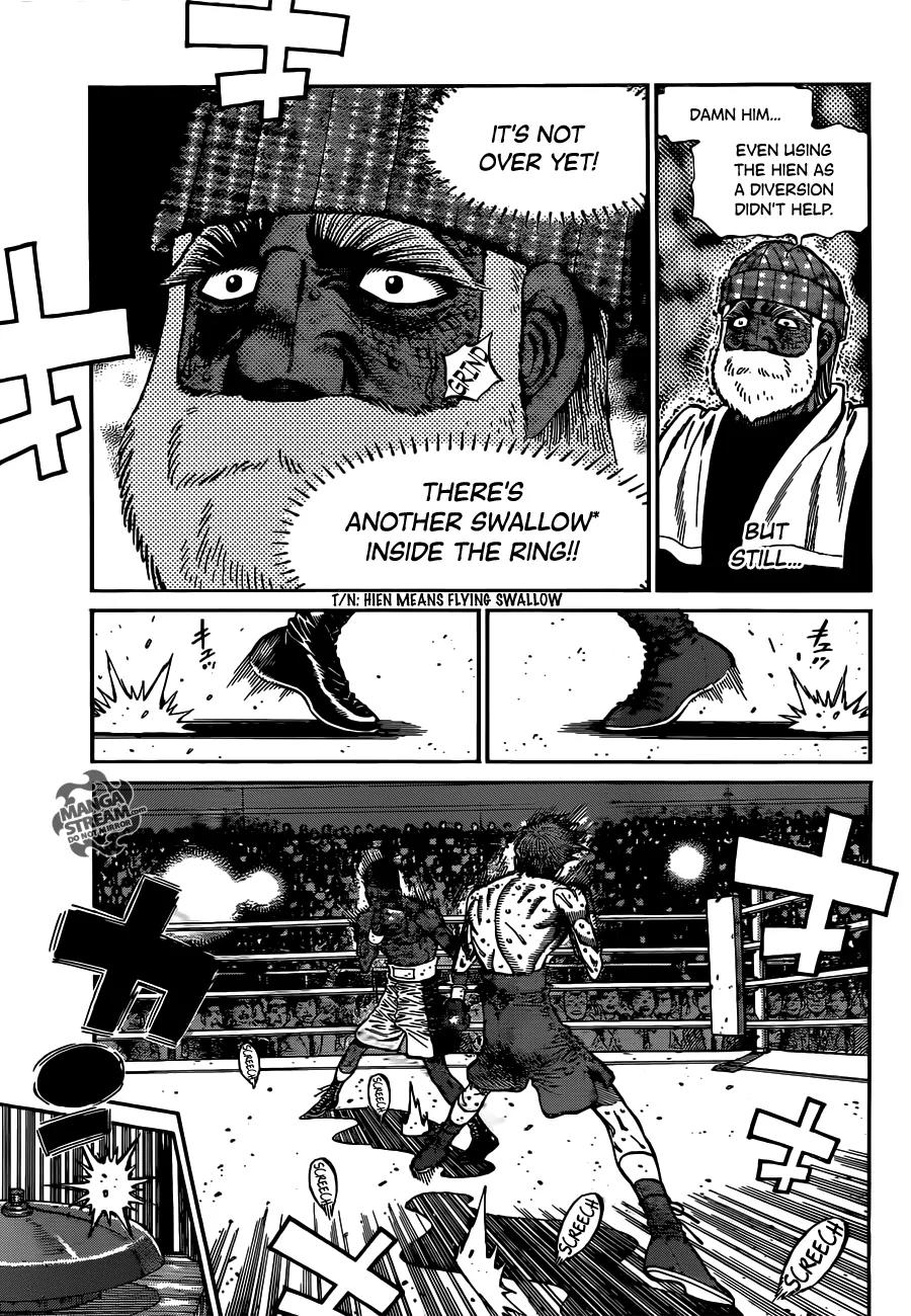 Hajime no Ippo Chapter 997 page 16 - Chapter 997 : Eagle's Curiosity