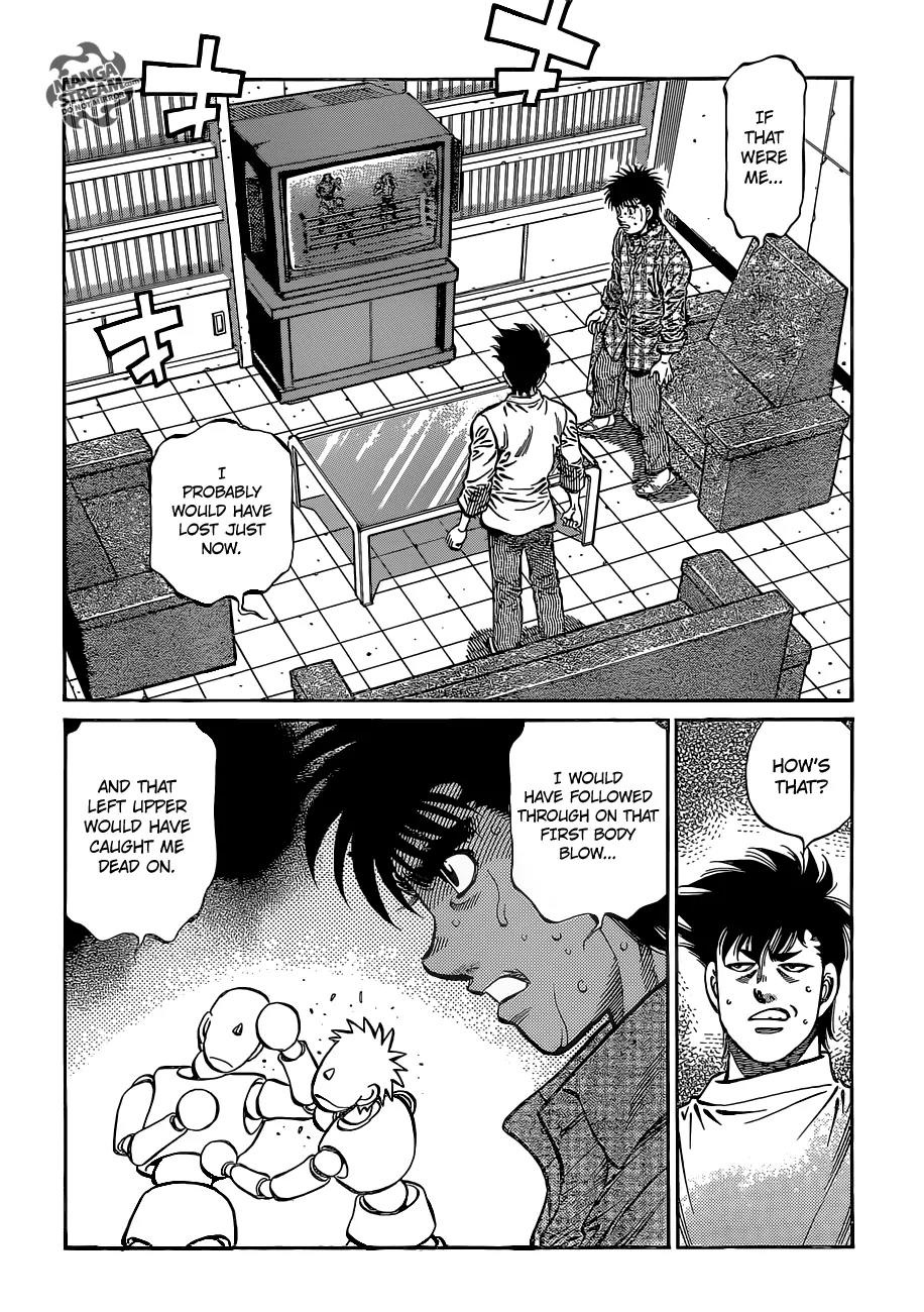Hajime no Ippo Chapter 997 page 3 - Chapter 997 : Eagle's Curiosity