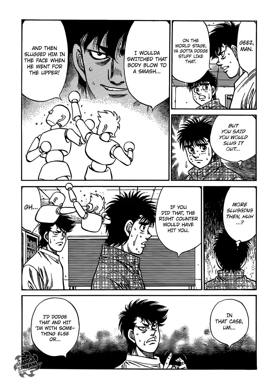 Hajime no Ippo Chapter 997 page 4 - Chapter 997 : Eagle's Curiosity
