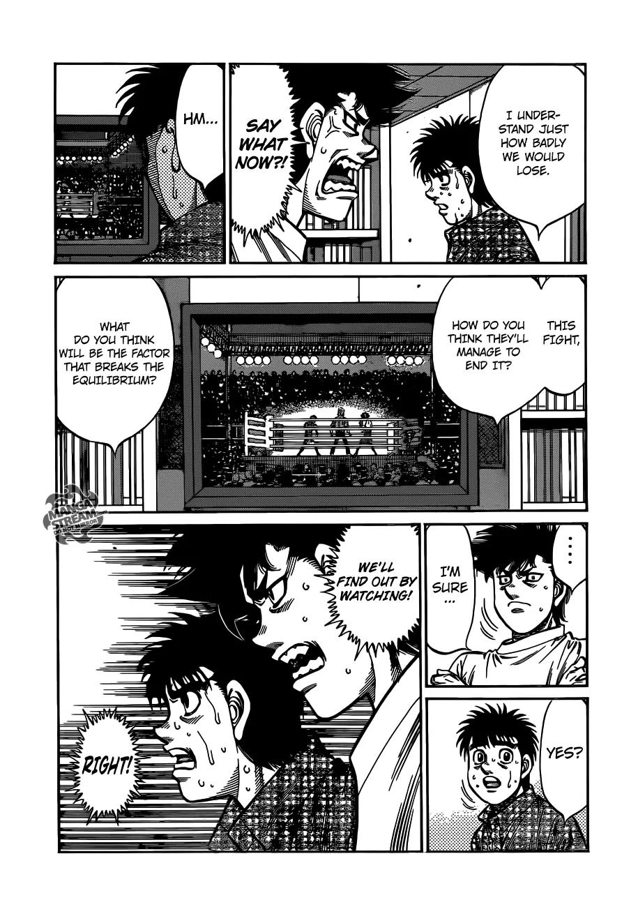 Hajime no Ippo Chapter 997 page 6 - Chapter 997 : Eagle's Curiosity