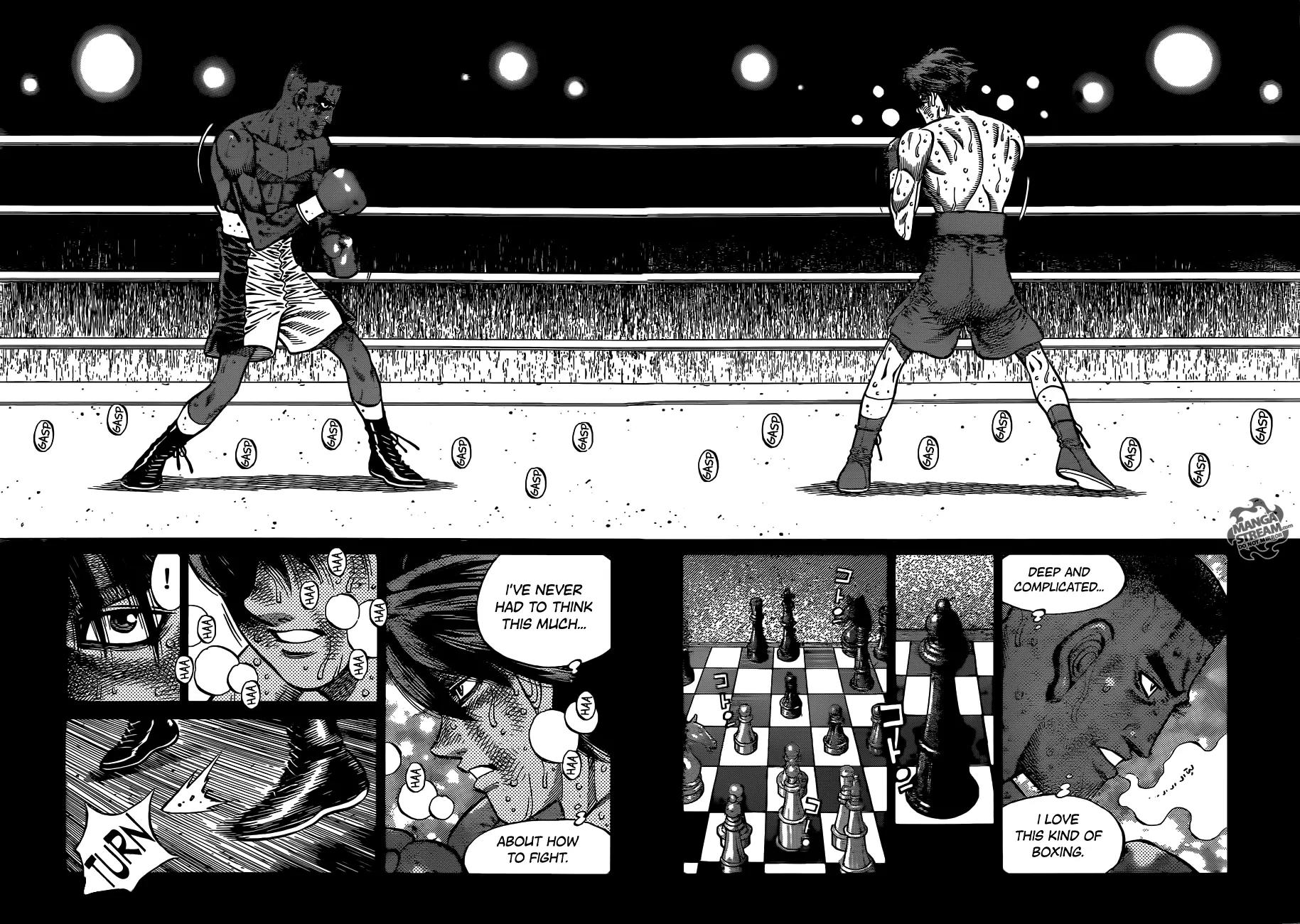Hajime no Ippo Chapter 997 page 7 - Chapter 997 : Eagle's Curiosity